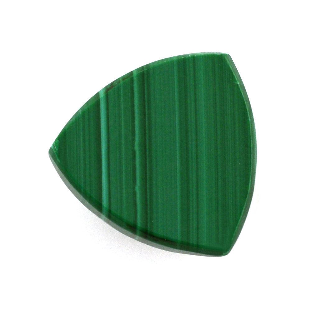 MALACHITE TRILLION CAB 10MM 5.85 Cts.