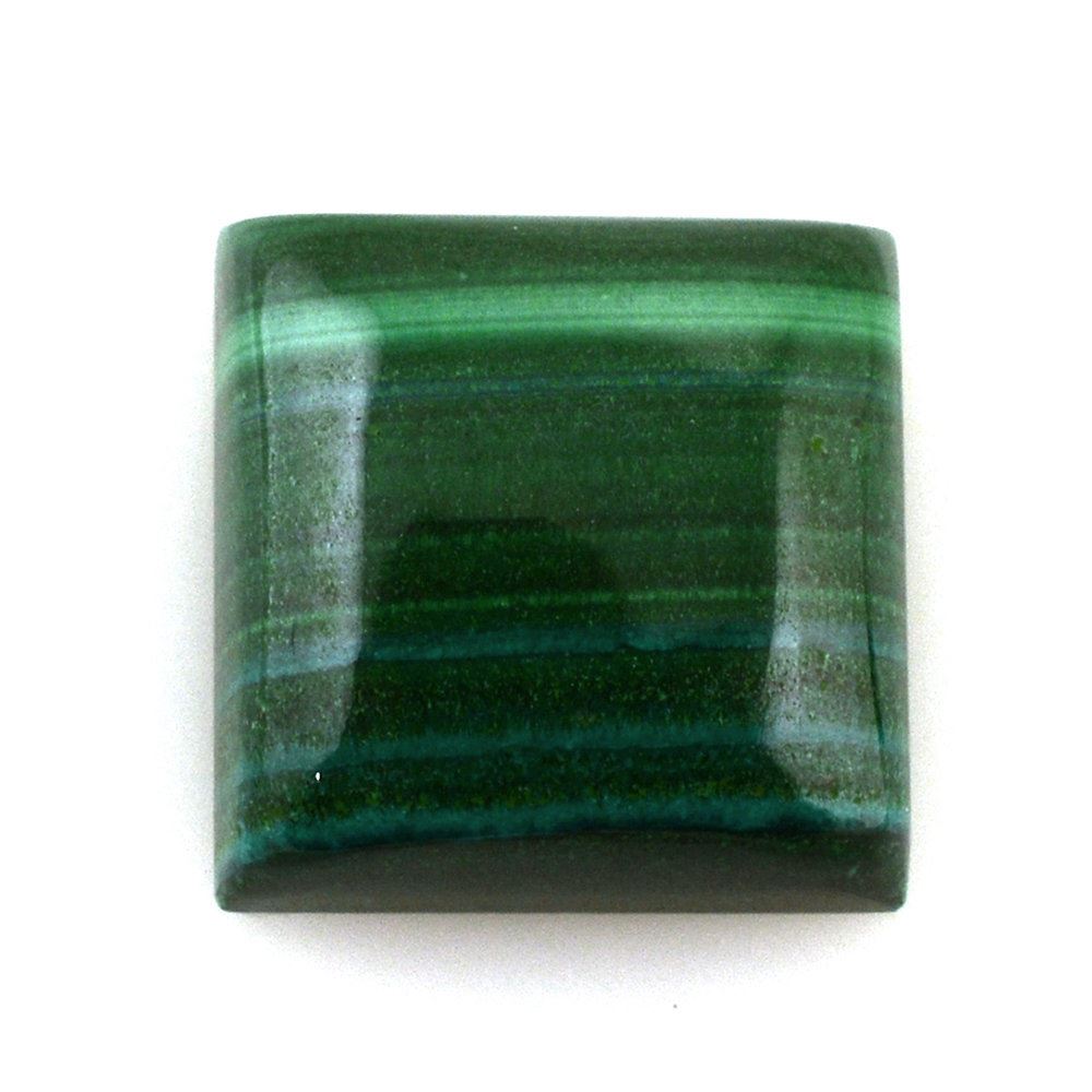 MALACHITE SQUARE CAB 10MM 6.48 Cts.