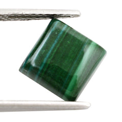 MALACHITE SQUARE CAB 10MM 6.48 Cts.