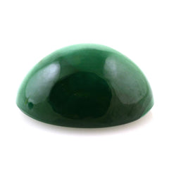 MALACHITE CAT'S EYE OVAL CAB 12X10MM 6.55 Cts.