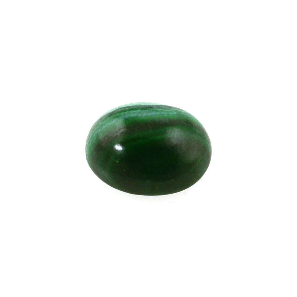 MALACHITE OVAL CAB 4X3MM 0.22 Cts.