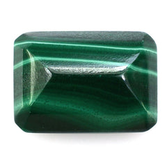 MALACHITE CHECKER CUT OCTAGON 14X10MM 9.32 Cts.