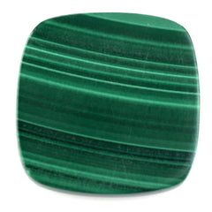 MALACHITE CUSHION PLATE 16MM 12.58 Cts.