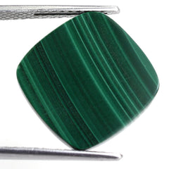 MALACHITE CUSHION PLATE 16MM 12.58 Cts.
