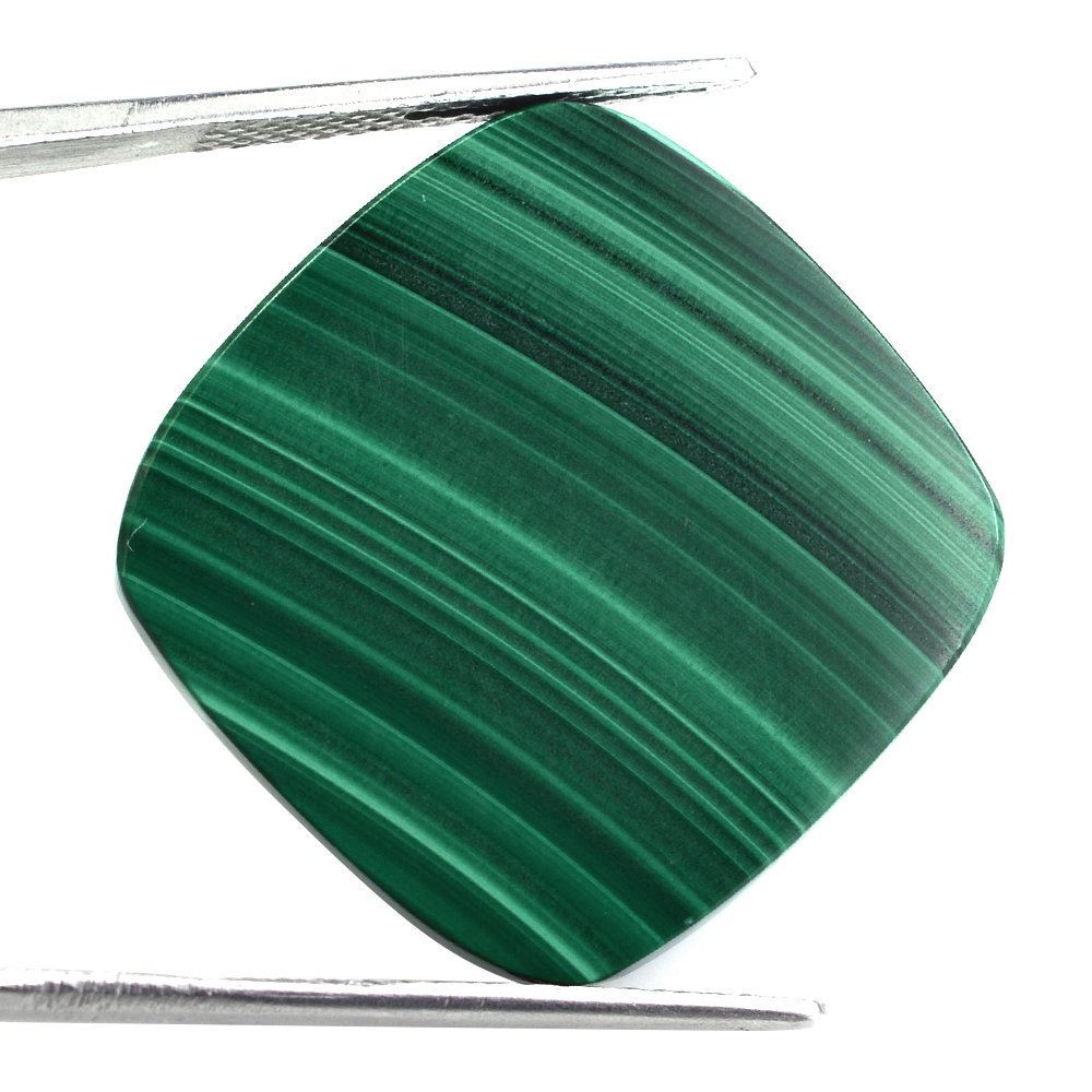 MALACHITE CUSHION PLATE 24MM 27.73 Cts.
