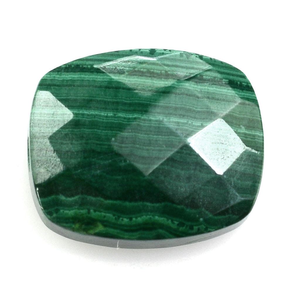 MALACHITE BRIOLETTE CUSHION (FULL DRILL 1.50MM) 12X10MM 8.10 Cts.
