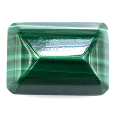 MALACHITE CUT OCTAGON 14X10MM 11.17 Cts.