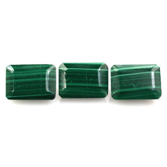 MALACHITE CUT OCTAGON 14X10MM 11.17 Cts.