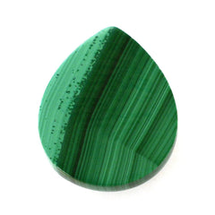MALACHITE PEAR CAB 10X8MM 3.45 Cts.