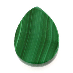 MALACHITE PEAR CAB 14X10MM 9.24 Cts.