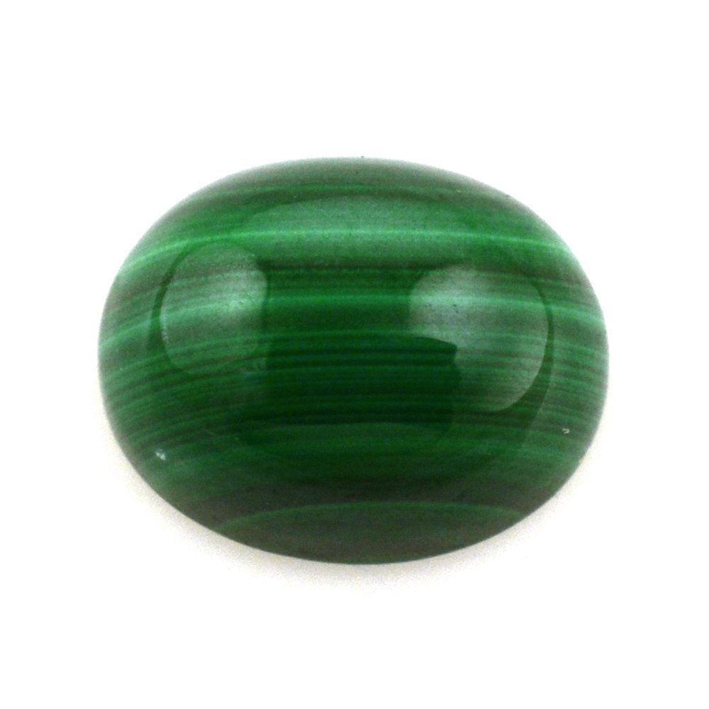 MALACHITE OVAL CAB 9X7MM 3.28 Cts.