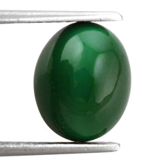 MALACHITE OVAL CAB 12X10MM 5.84 Cts.
