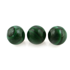 MALACHITE PLAIN BALLS 6MM 2.36 Cts.