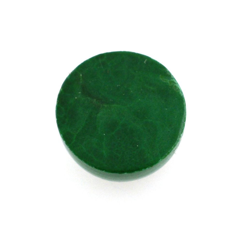 MALACHITE ROUND CAB 6MM 1.59 Cts.