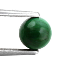 MALACHITE ROUND CAB 6MM 1.59 Cts.