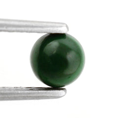 MALACHITE ROUND CAB 5MM 0.95 Cts.