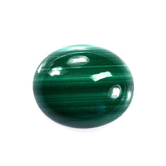 MALACHITE PLAIN OVAL CAB 12X10MM 7.55 Cts.