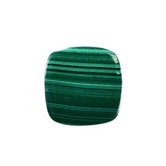 MALACHITE PLAIN CUSHION CAB 9MM 3.85 Cts.