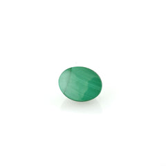 MALACHITE CAT'S EYE OVAL CAB 10X8MM 3.65 Cts.