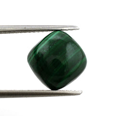 MALACHITE CUSHION CAB 10MM 7.16 Cts.