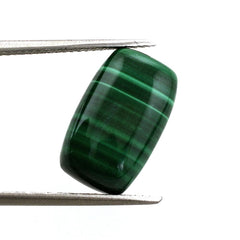 MALACHITE CUSHION CAB 16X10MM 11.43 Cts.
