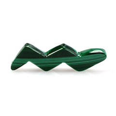 MALACHITE SNAKE SHAPE FANCY 22X5MM 4.00 Cts.