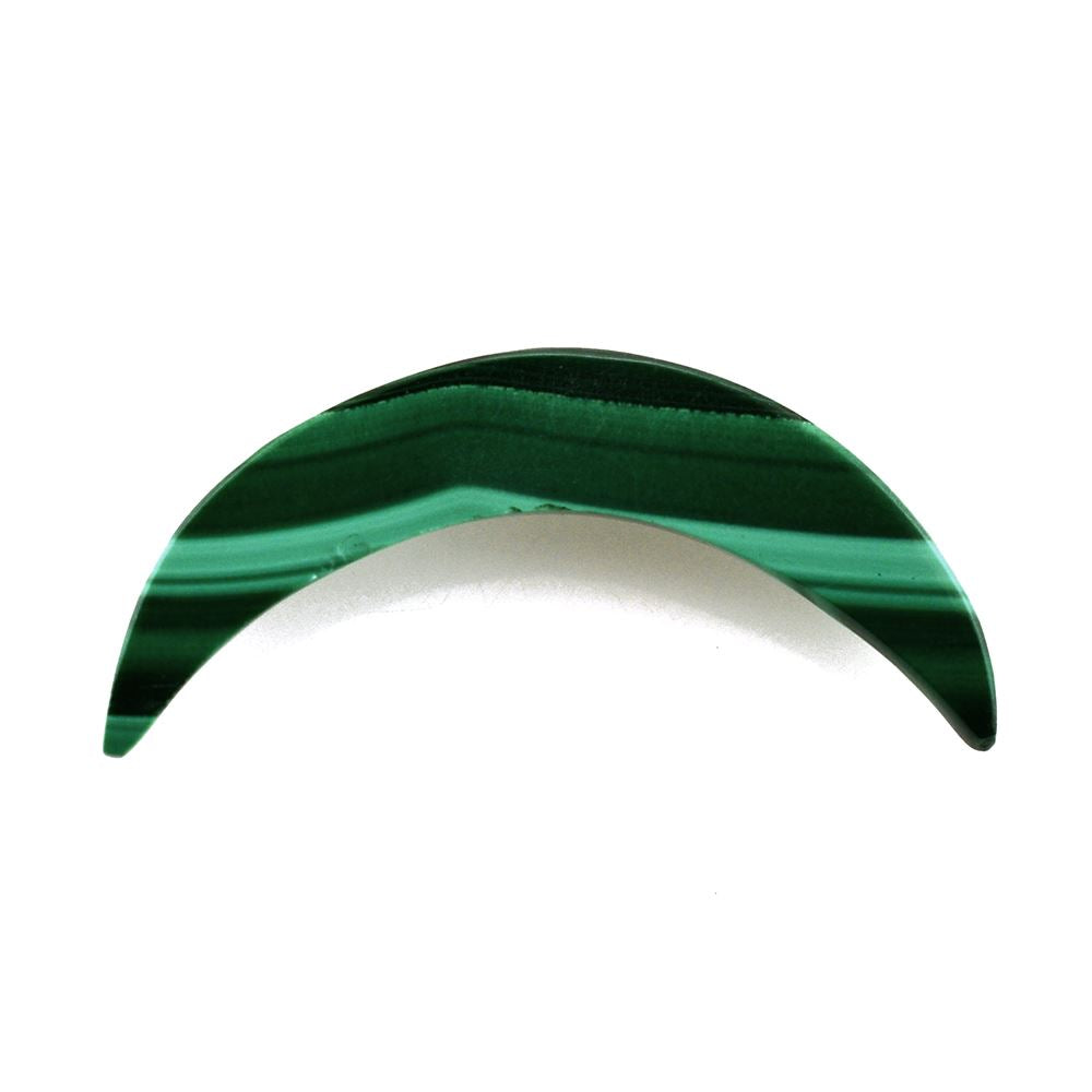 MALACHITE C SHAPE FANCY 22X4MM 4.75 Cts.