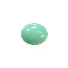 MINT GREEN CHRYSOPRASE PLAIN OVAL CAB (AA) (GREEN) 10.00X8.00 MM 2.31 CTS