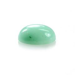 MINT GREEN CHRYSOPRASE PLAIN OVAL CAB (AA) (GREEN) 10.00X8.00 MM 2.31 CTS