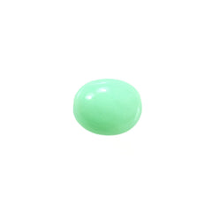 MINT GREEN CHRYSOPRASE PLAIN BON-BON SHAPE 5.00X4.00 MM 0.56 CTS