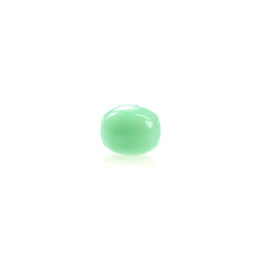 MINT GREEN CHRYSOPRASE PLAIN BON-BON SHAPE 5.00X4.00 MM 0.56 CTS