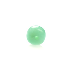 MINT GREEN CHRYSOPRASE PLAIN BON-BON SHAPE 5.00X4.00 MM 0.56 CTS