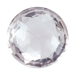 PEACH MORGANITE ROSE CUT BRIOLETTE ROUND (A) 6MM 0.71 Cts.