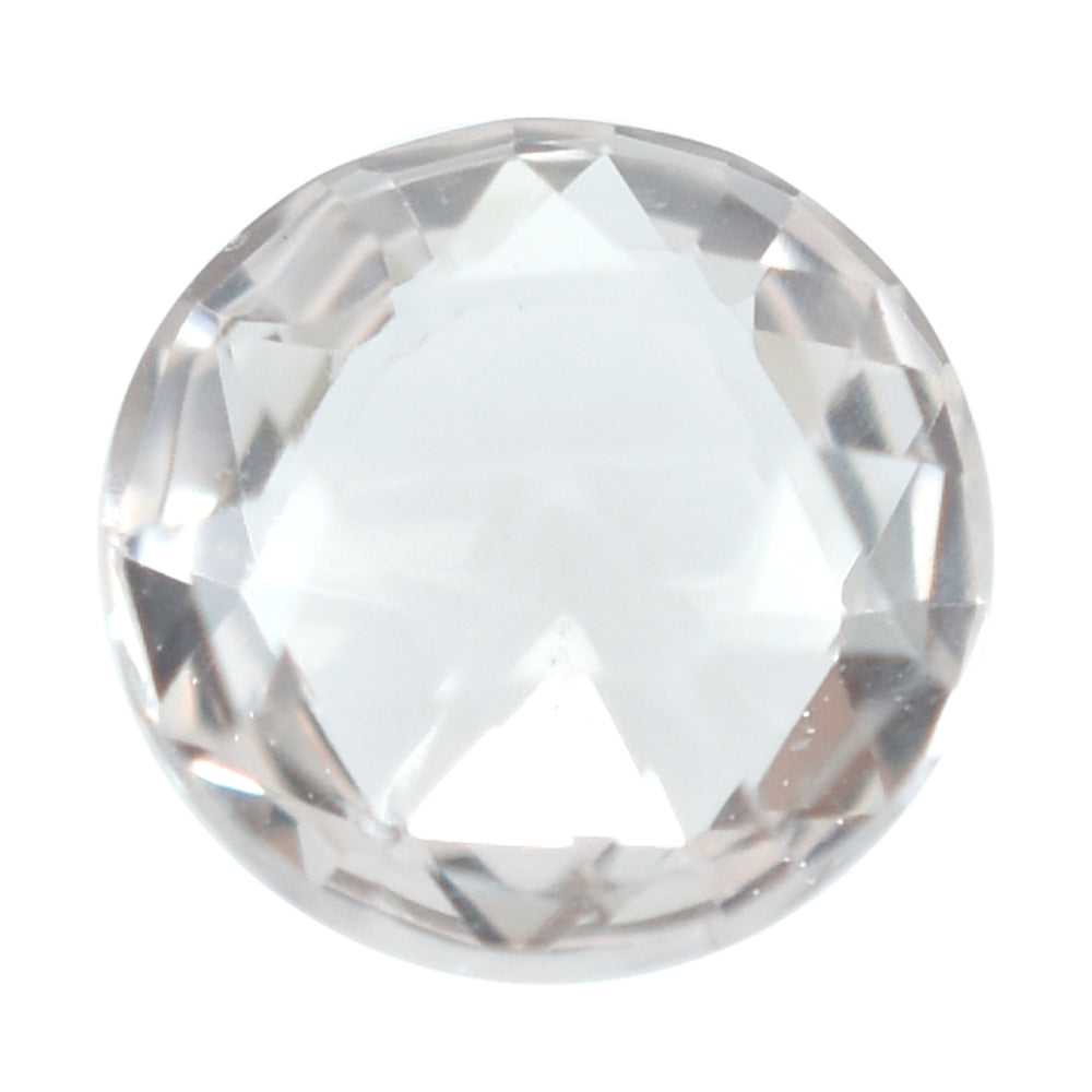 PEACH MORGANITE ROSE CUT BRIOLETTE ROUND (A) 6MM 0.72 Cts.