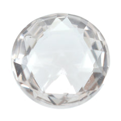 PEACH MORGANITE ROSE CUT BRIOLETTE ROUND (A) 6MM 0.72 Cts.
