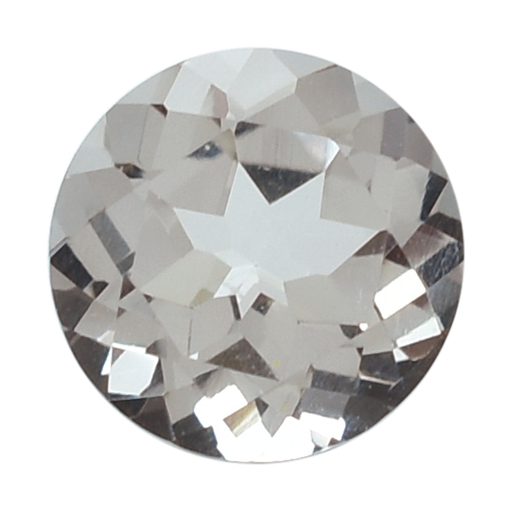 PEACH MORGANITE CUT ROUND (A) 6MM 0.76 Cts.