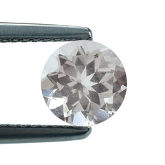 PEACH MORGANITE CUT ROUND (A) 7MM 1.13 Cts.