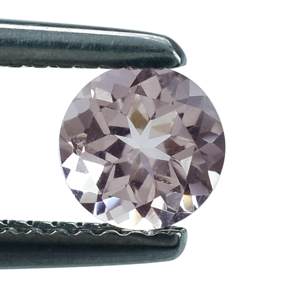 PINK MORGANITE CUT ROUND (A) 5.50MM 0.57 Cts.