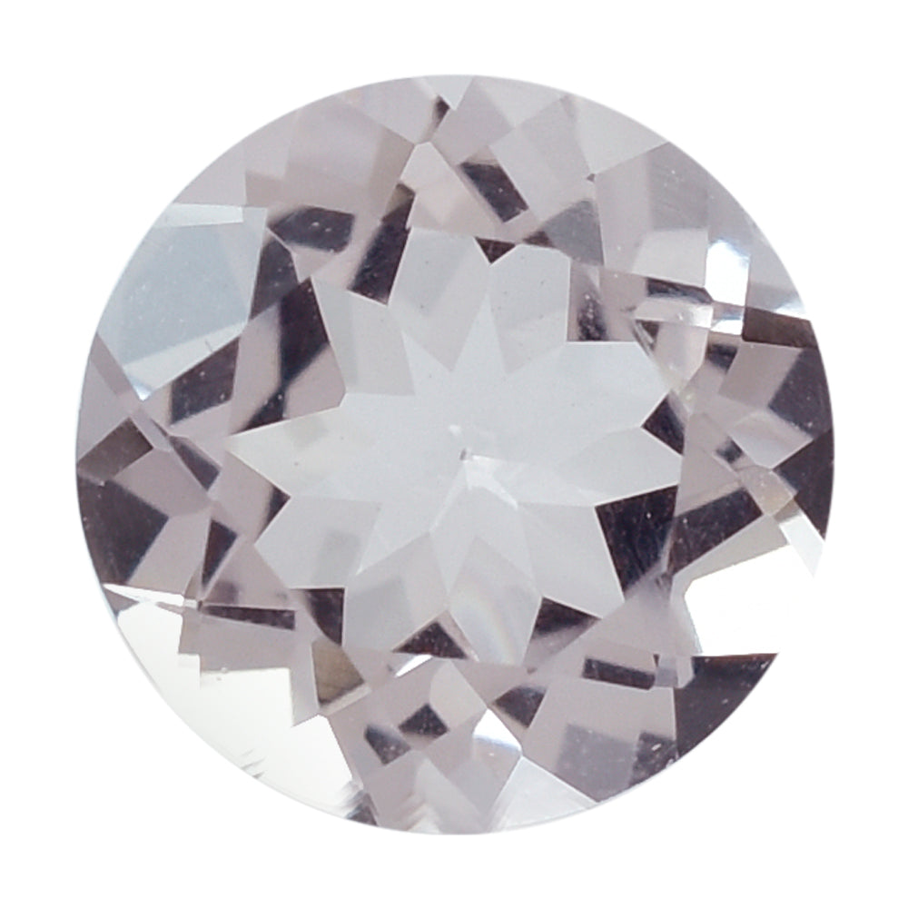 PINK MORGANITE CUT ROUND (A) 6MM 0.65 Cts.