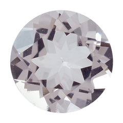 PINK MORGANITE CUT ROUND (A) 6MM 0.65 Cts.