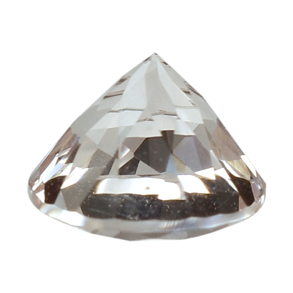 PEACH MORGANITE CUT ROUND (A) 6MM 0.83 Cts.