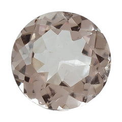 PEACH MORGANITE CUT ROUND (AAA/SI) 5MM 0.44 Cts.