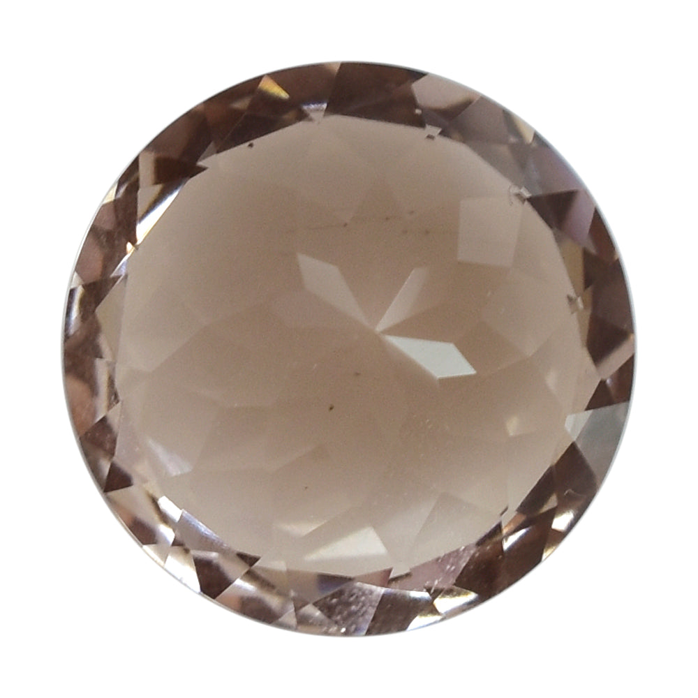 PEACH MORGANITE CUT ROUND (AAA/SI) 12MM 6.35 Cts.