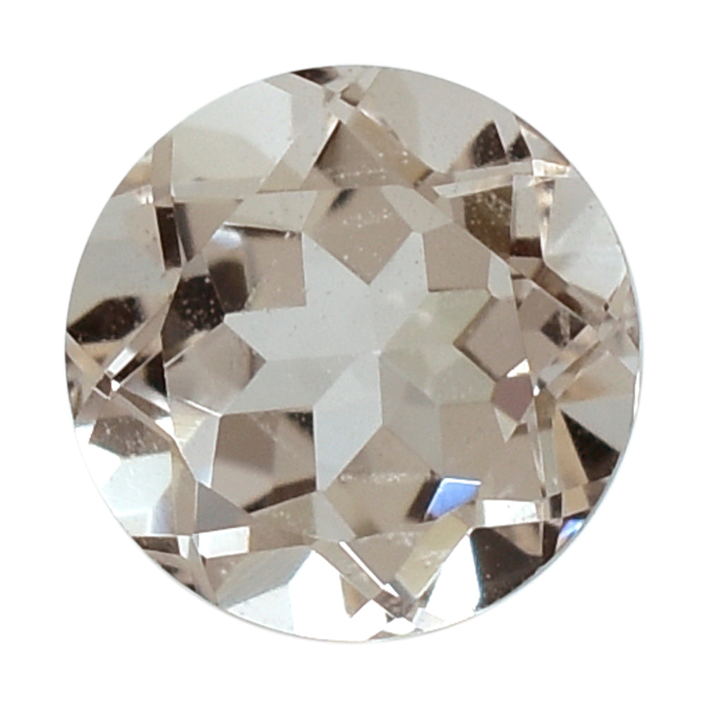 PEACH MORGANITE CUT ROUND (AA/SI) 5MM 0.49 Cts.