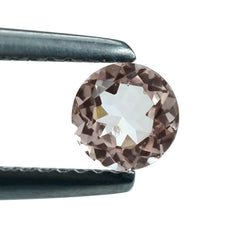 PEACH MORGANITE CUT ROUND (AA/SI) 10MM 3.24 Cts.