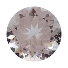 PINK MORGANITE CUT ROUND (AA/HI) 7MM 1.18 Cts.