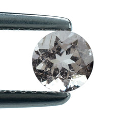 PEACH MORGANITE CUT ROUND (AA/HI) 5MM 0.49 Cts.