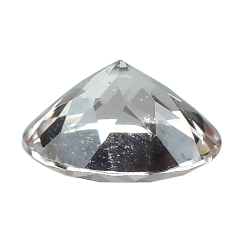 PEACH MORGANITE CUT ROUND (AA/HI) 6MM 0.70 Cts.