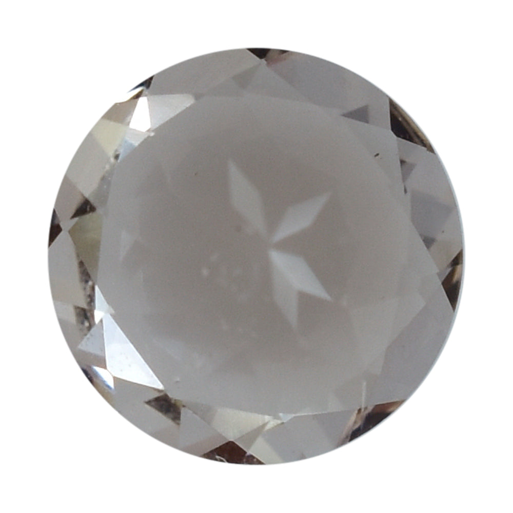 PEACH MORGANITE CUT ROUND (AA/HI) 6MM 0.70 Cts.