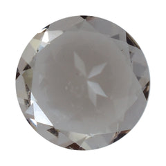 PEACH MORGANITE CUT ROUND (AA/HI) 6MM 0.70 Cts.